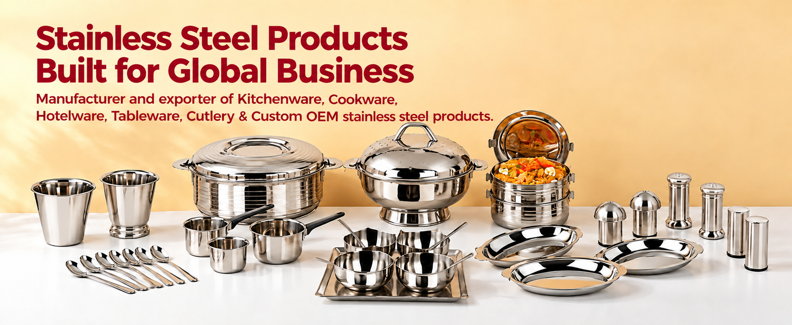 Stainless steel products built for global business by Shree Vallabh Metals